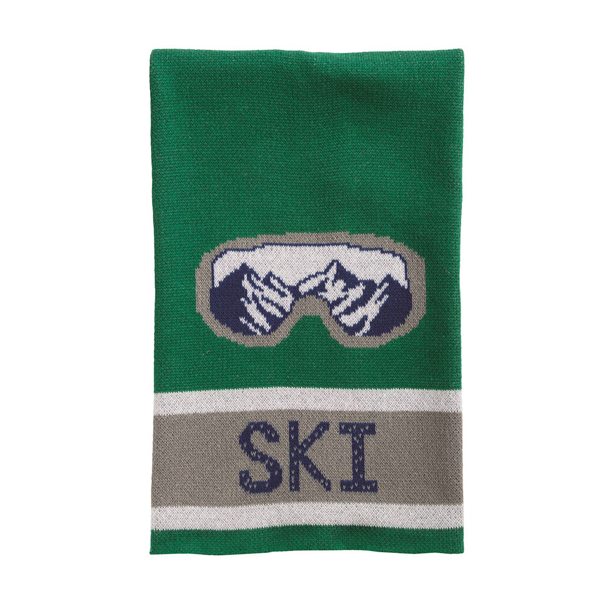 Ski Goggles Knit Towel