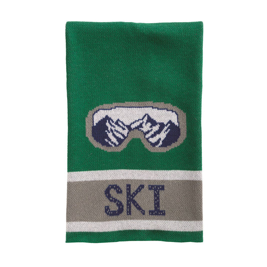 Ski Goggles Knit Towel