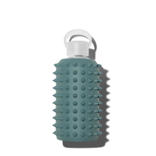 glass waterbottle rubber juniper spiked cover