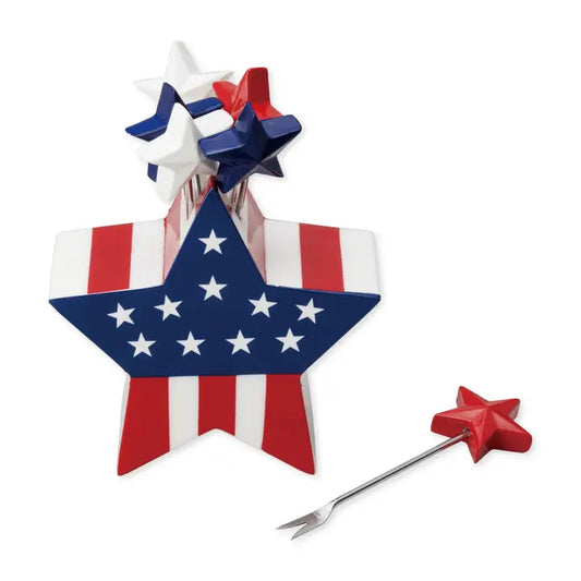 American Flag Cocktail Pick Set