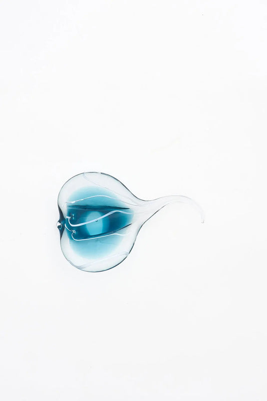 Stingray Blue Glass