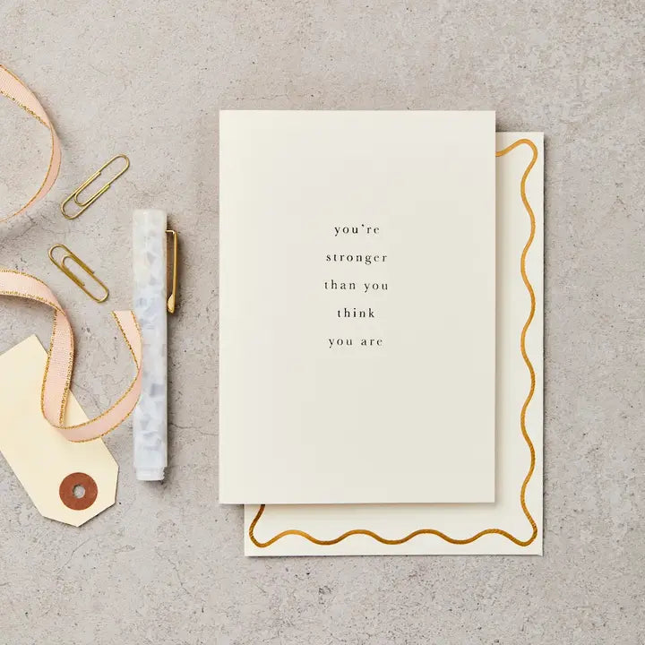 You're Stronger Card