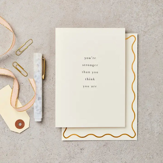 You're Stronger Card