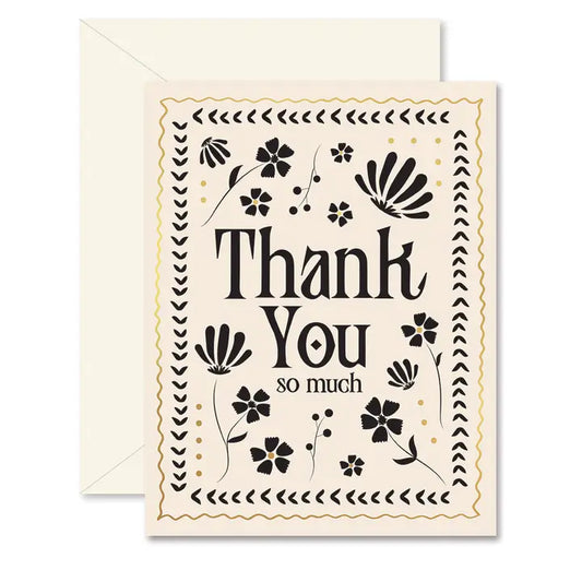 Mosaic Floral Thank You
