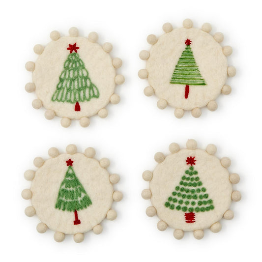 Holiday Coasters (Set of 4)