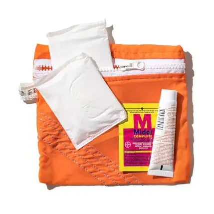 Vintage Parachute Pouch_ Orange