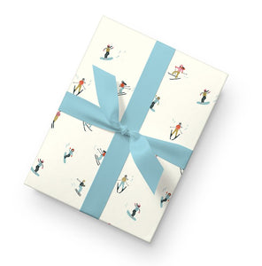 Skier Gift Wrap
