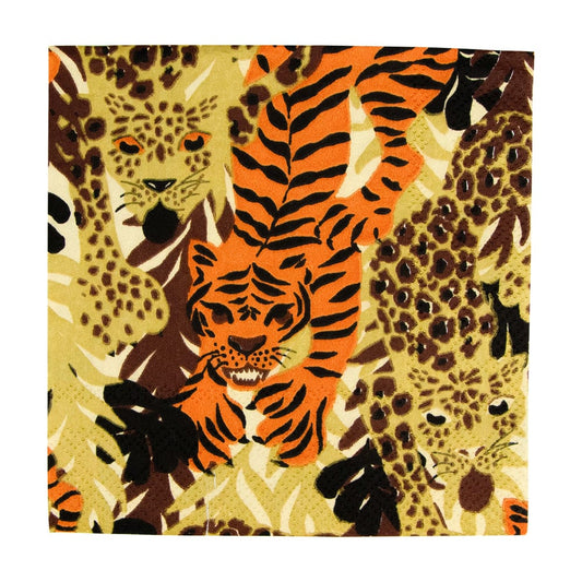 Wild Cats Cocktail Napkin