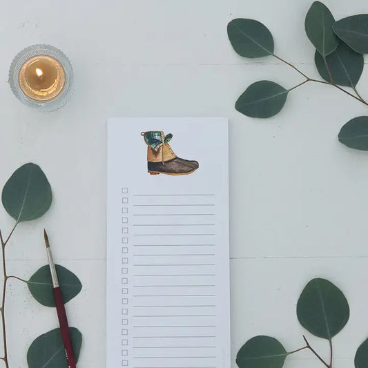 Winter Boot List Pad