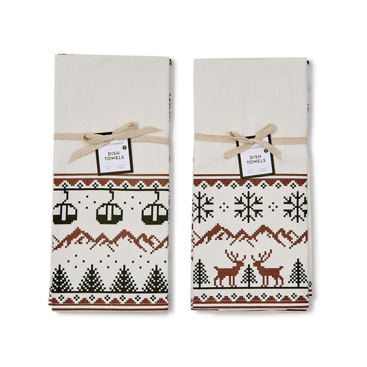 Winter Dish Towel (set of 2)