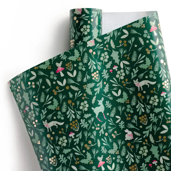 Winter Forest Gift Wrap Roll