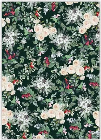 Winter Garden Tea Towel