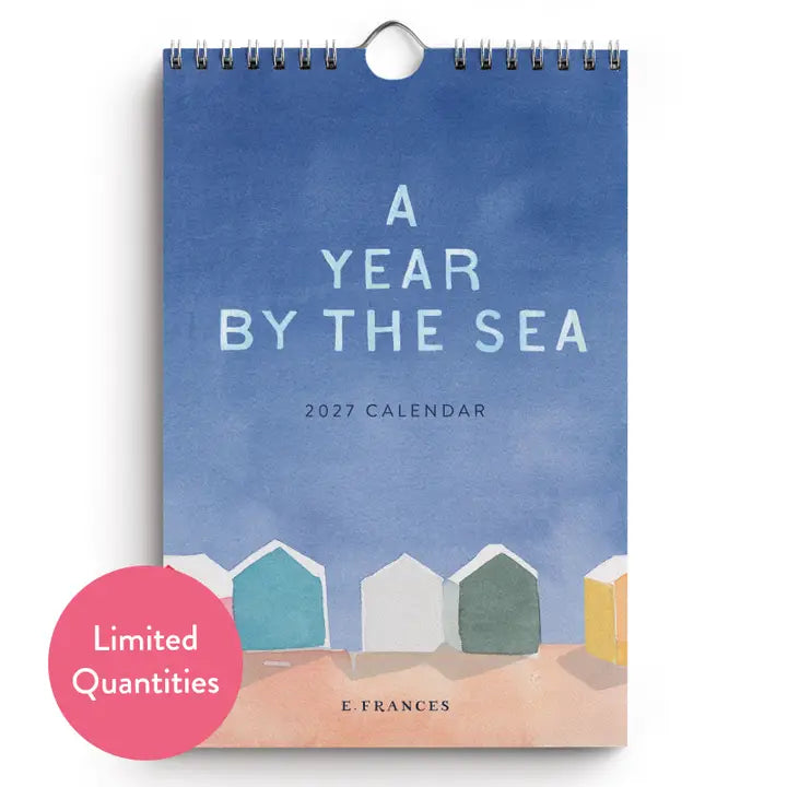 A Year by the Sea Wall Calendar