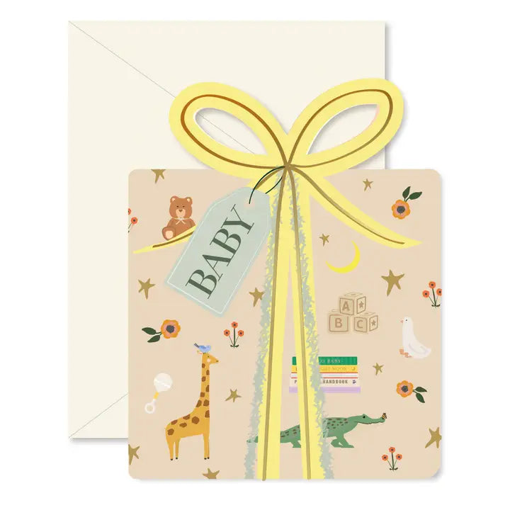Baby Gift Die Cut Card