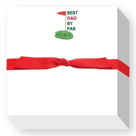 Best Dad By Par Notepad