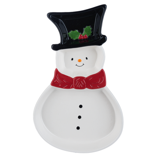 Snowman Sectional  Platter