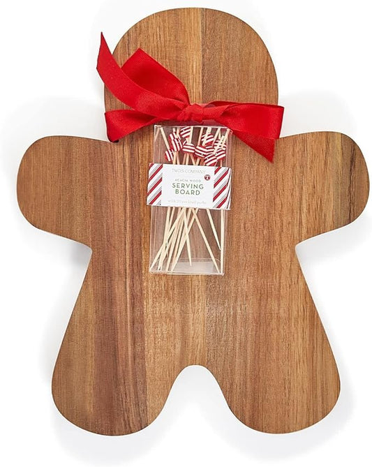 Gingerbread Board with Picks