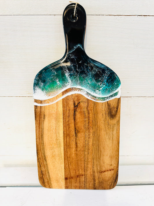 Blue/Green Cheese Board 17"