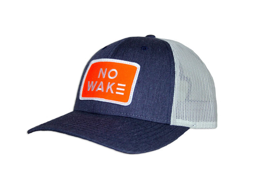 Lloyd Hat (Denim w/ Orange)