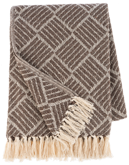 Basketweave Throw