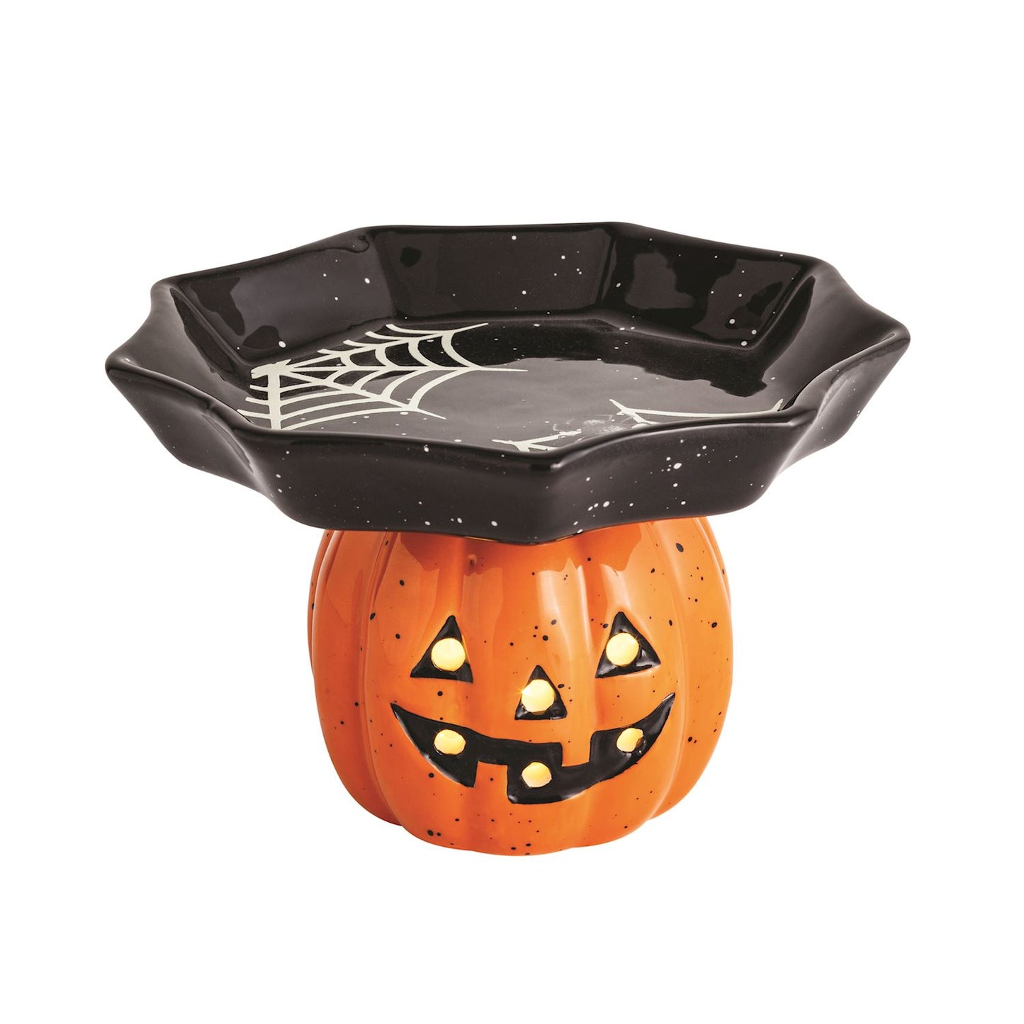 Pumpkin Candy Pedestal