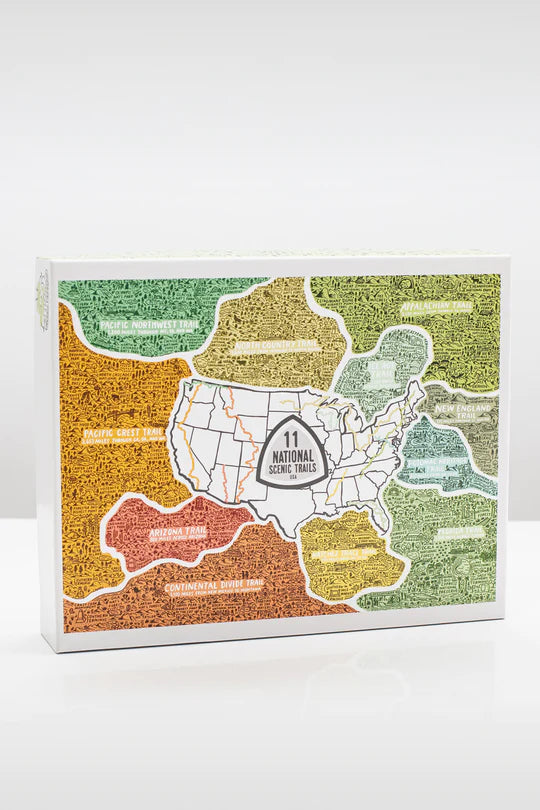 11 U.S. National Scenic Trails Puzzle