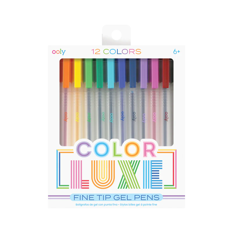 Luxe Colored Gel Pens