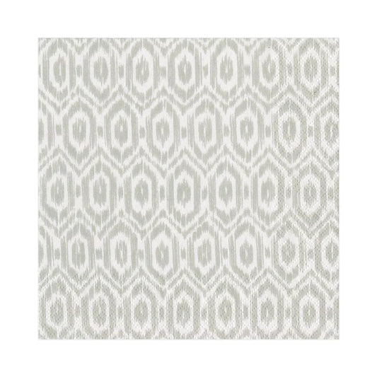 Amala Ikat Grey Luncheon Napkin