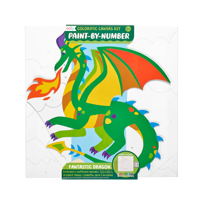 Paint By Number:  Dragon