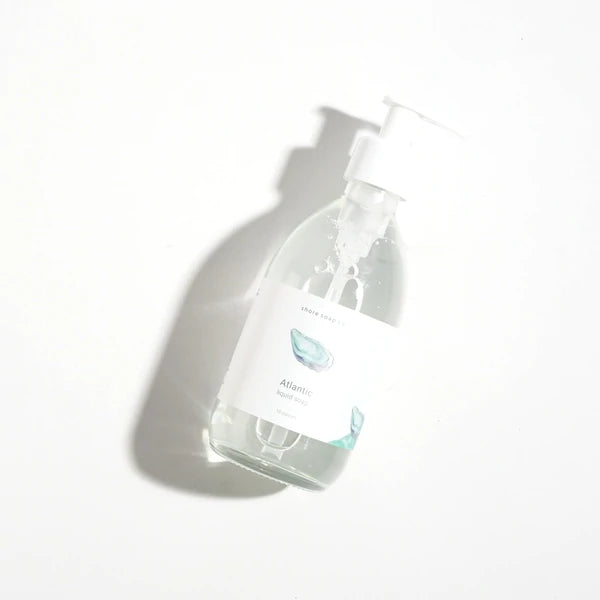 Sented soap with a white cap and white label
