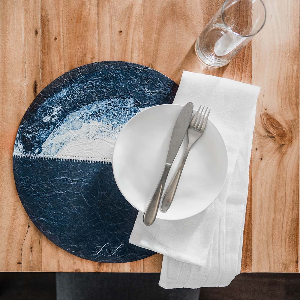 Navy & White  Placemat