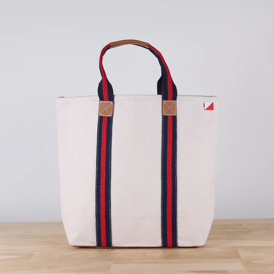 Society Tote Navy Red