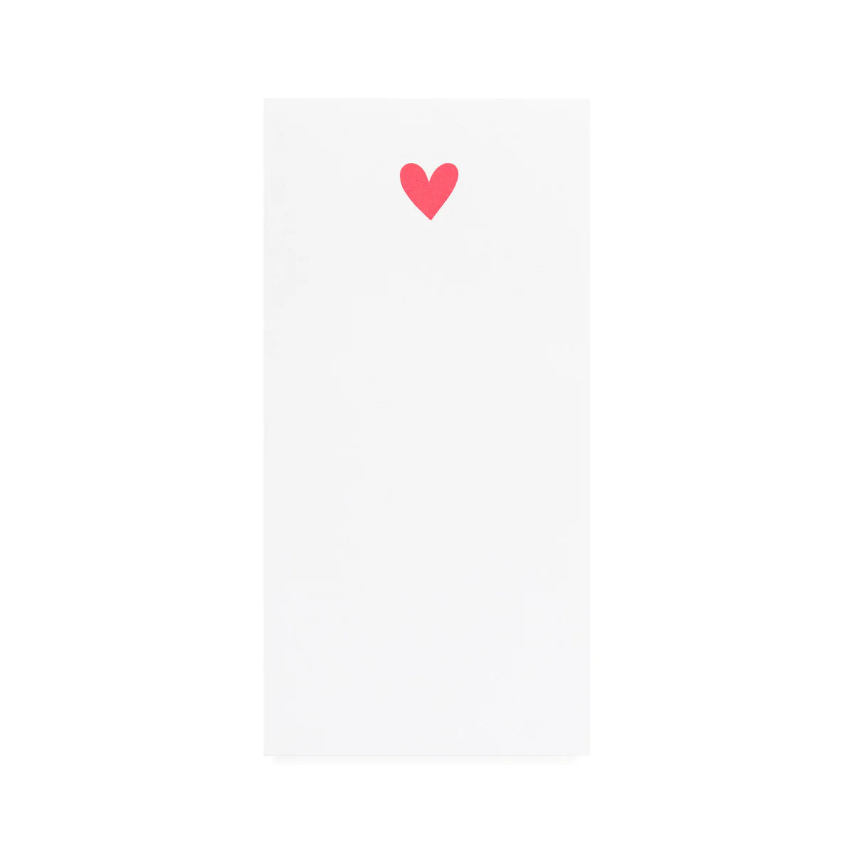 Neon Heart Everyday Notepad