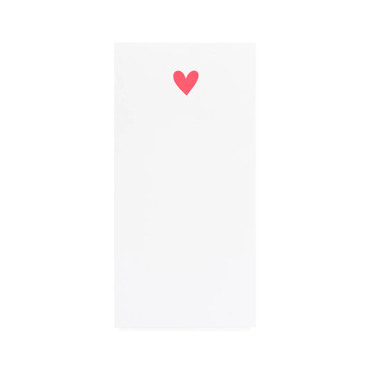 Neon Heart Everyday Notepad
