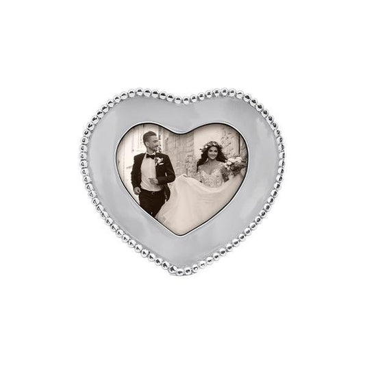 Beaded Heart Frame 4x6