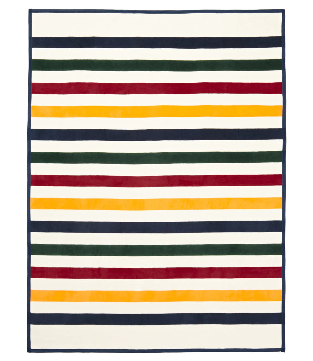 Casco Bay Stripe Blanket