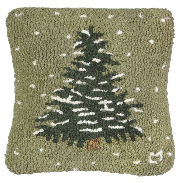 Flurries Frosted Tree Pillow _ 14x14