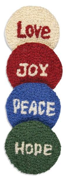 Hope Peace Joy Love (S/4)