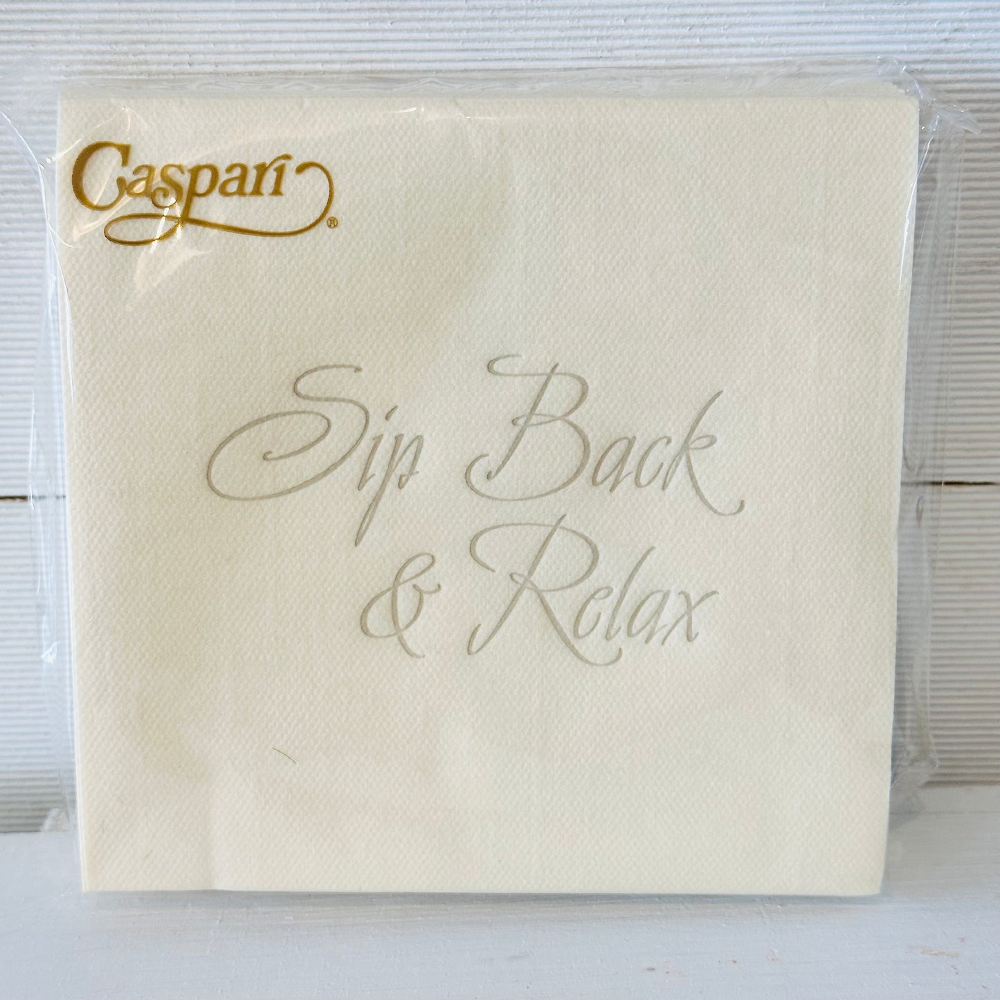 Sip Back Relax Napkin