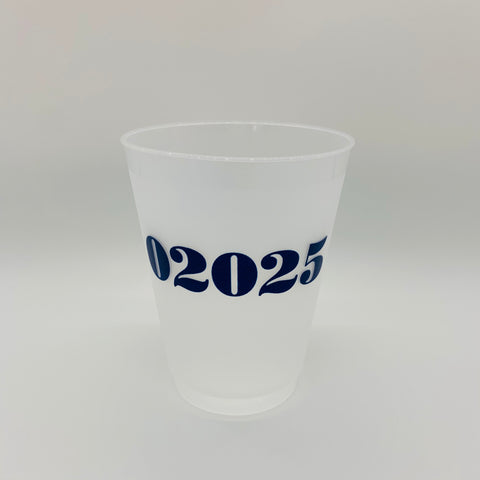 02025 Zip Code Shatterproof Cups