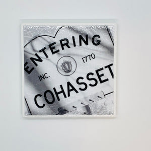 Coaster of Entering Cohasset (Photo)