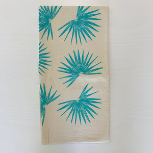 Fan Palm Tea Towel (Mint -Green)