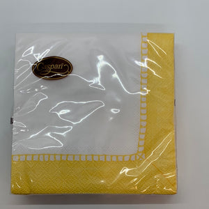 Linen Border Yellow Cocktail