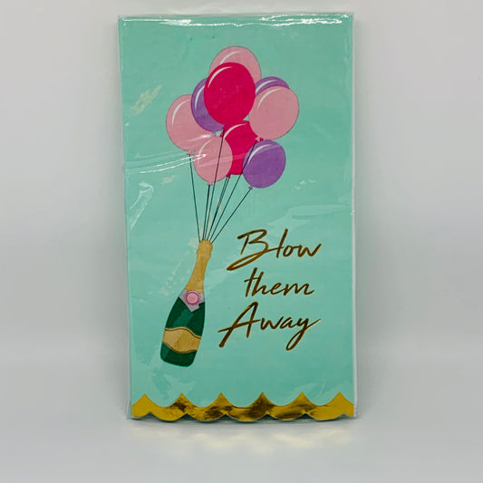'Blow Them Away' Guest Towels