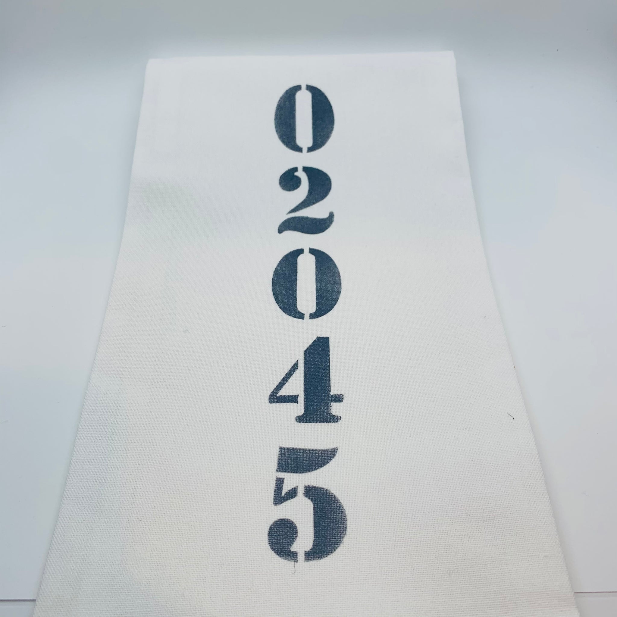 02045 Navy _ Tea Towel