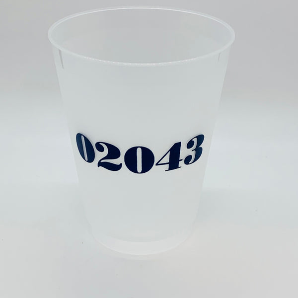 02043 Navy Shatterproof Set/6