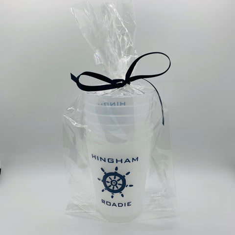 Hingham Navy Roadie Shatterproof Cups