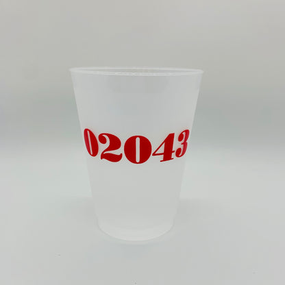 02043 Red Shatterproof Cups 20oz (s/6)
