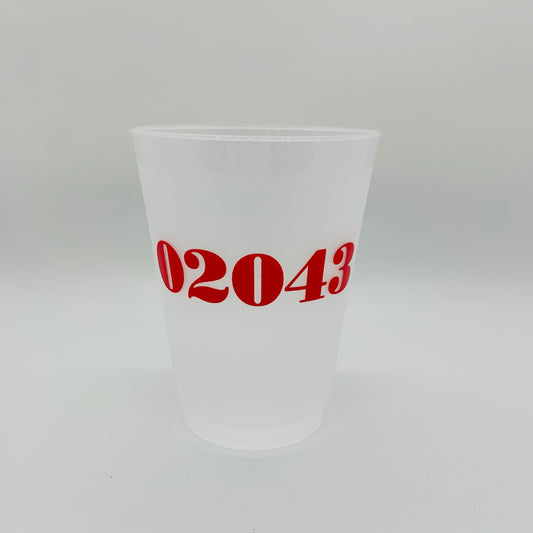 02043 Red Shatterproof Cups 20oz (s/6)
