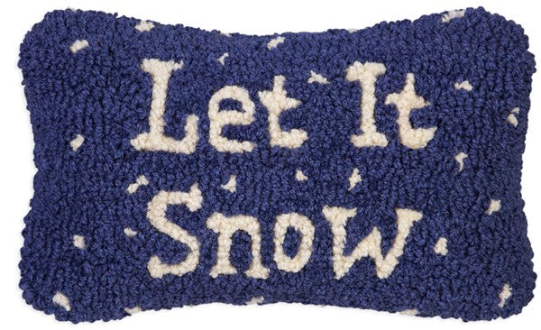 Let It Snow Pillow (8x12)